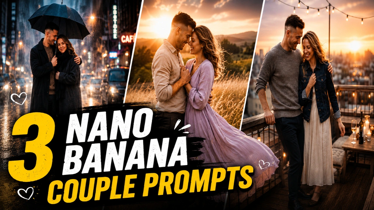 3 Nano Banana Couple Prompts