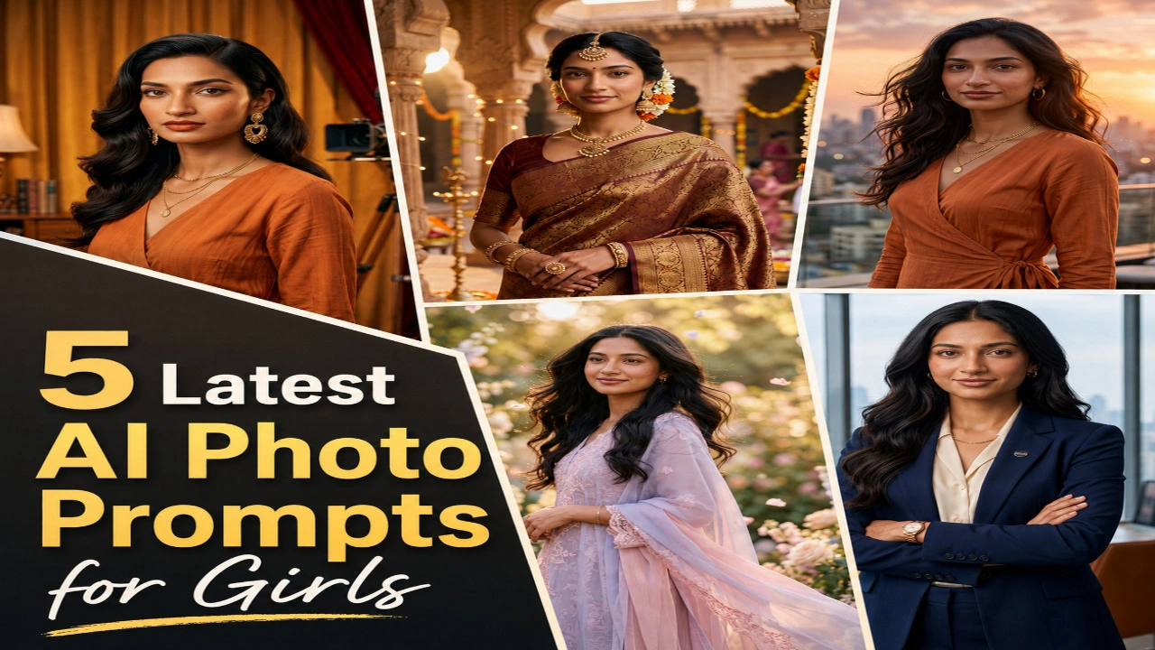 5 Latest AI Photo Prompts for Girls
