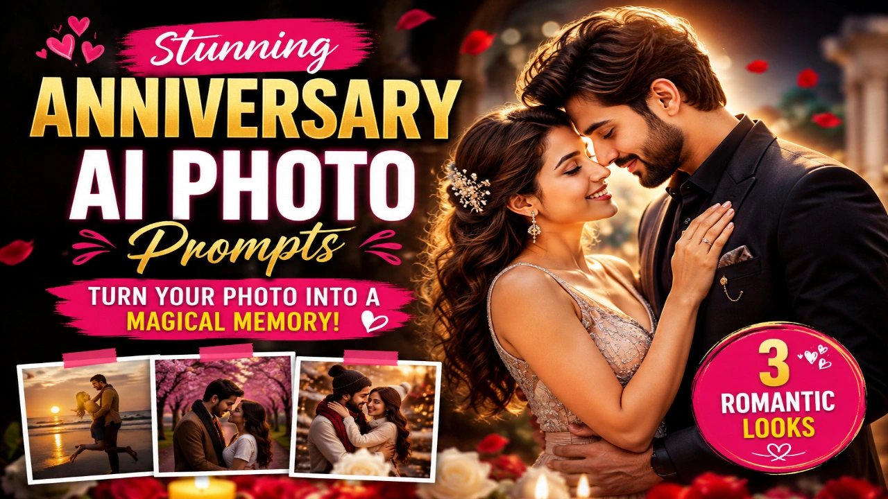 Anniversary AI Photo Prompts for Couples